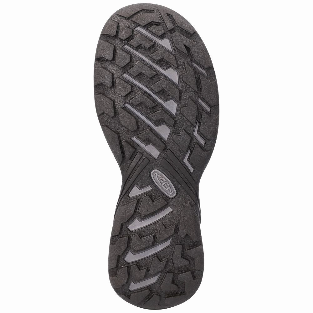 KEEN Circadia Mid WP Waterproof Hiking Boots for Ladies - Steel Grey/Cloud Blue - 6M