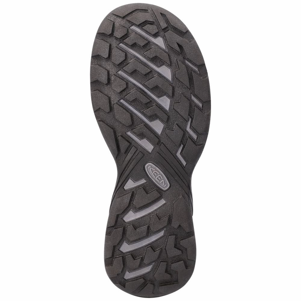 KEEN Circadia Mid WP Waterproof Hiking Boots for Ladies - Steel Grey/Cloud Blue - 6M