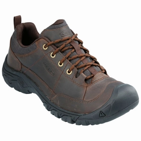 KEEN Targhee III Oxford Shoes for Men - Dark Earth - 10.5M