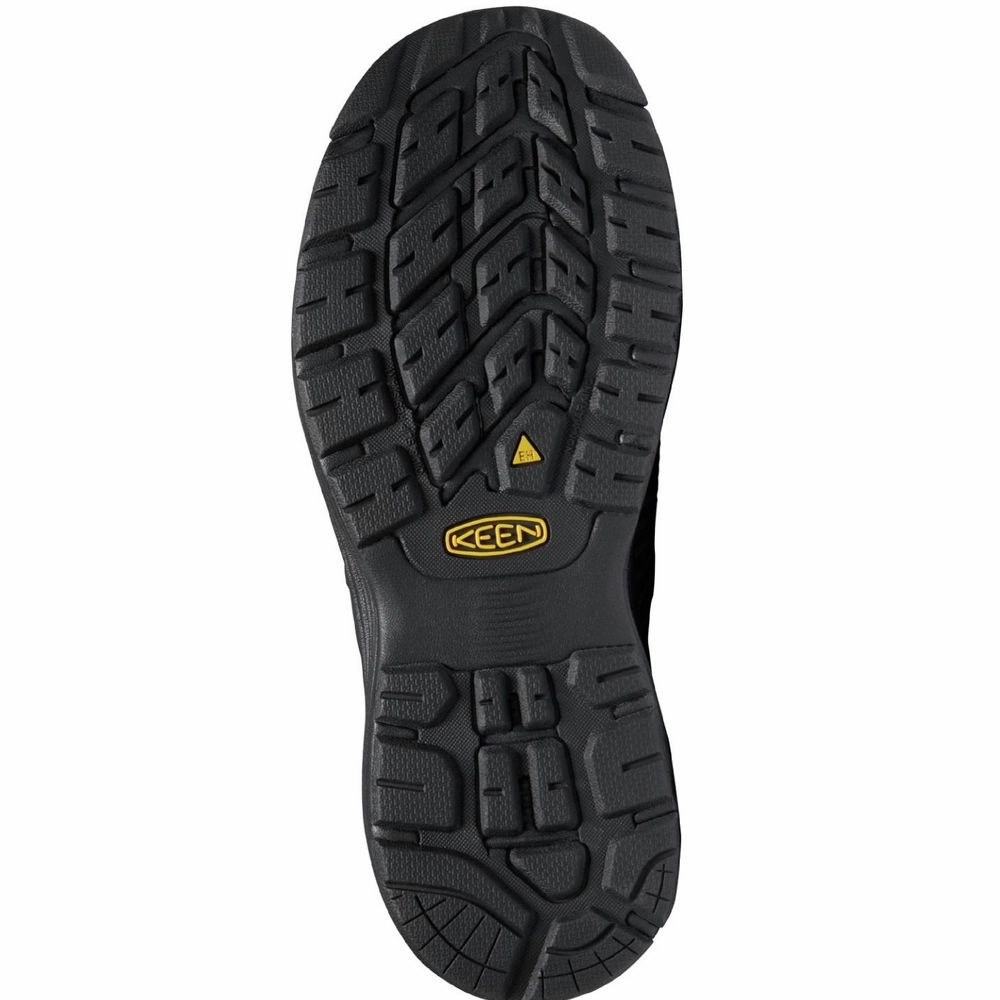 KEEN Utility 1024191 Sparta XT Aluminum Toe Work Shoes for Men - Black/Black - 12M