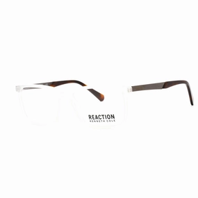 Kenneth Cole Reaction Men's Eyeglasses - Full Rim Crystal/Other Frame | KC0821 027