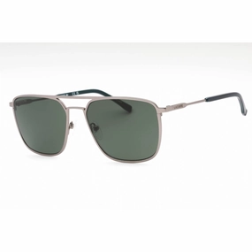 Lacoste Men's Sunglasses - Matte Grey Metal Square Full Rim 57mm Frame | L194S 035