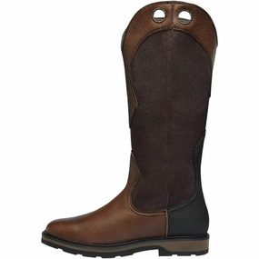 LaCrosse 521172 Snake Country Snake Boots for Men - Brown - Size 13M - Waterproof, Flexible, Pull-On Design