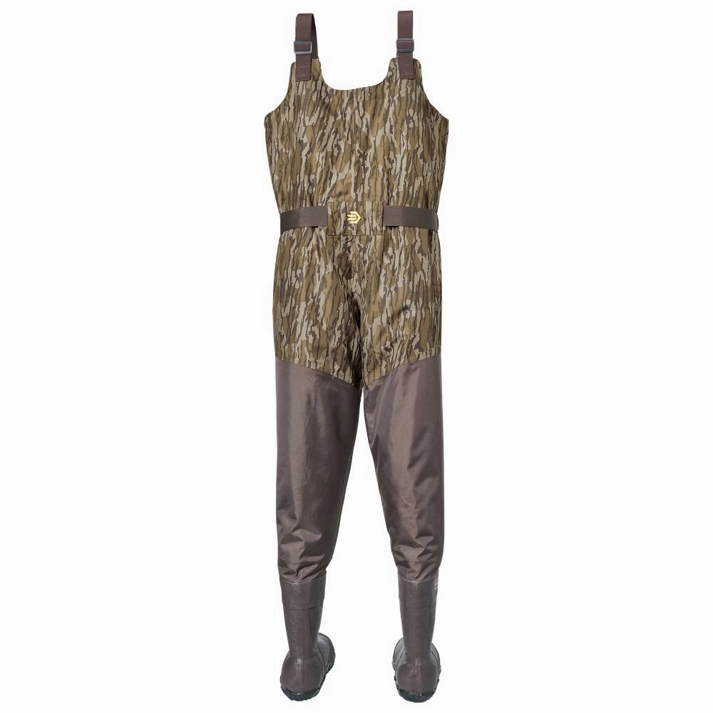 LaCrosse Wetlands Insulated Boot-Foot Chest Waders for Men - Mossy Oak Bottomland - 9 Regular