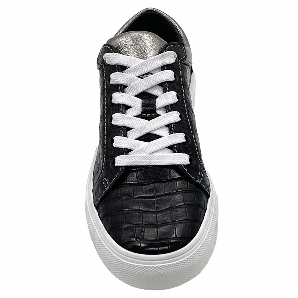 Ladies Caiman Crocodile Sneakers
