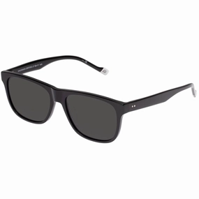 Le Specs Men's Sunglasses - Black Acetate Frame Smoke Mono Lens | LSH2287252