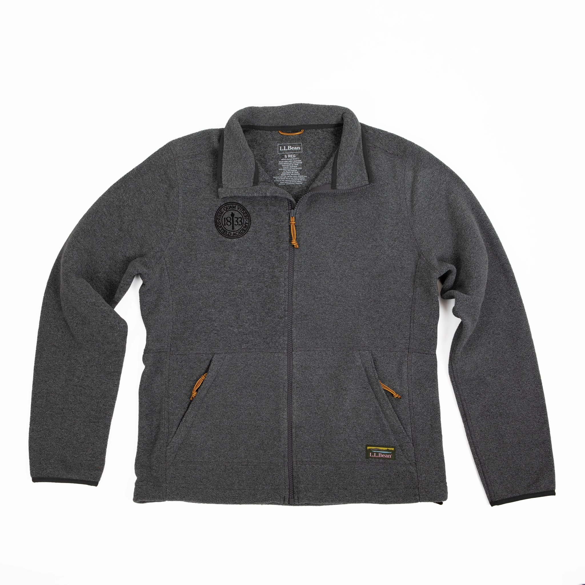 LL Bean  Men's Mtn Classic Fleece Grey