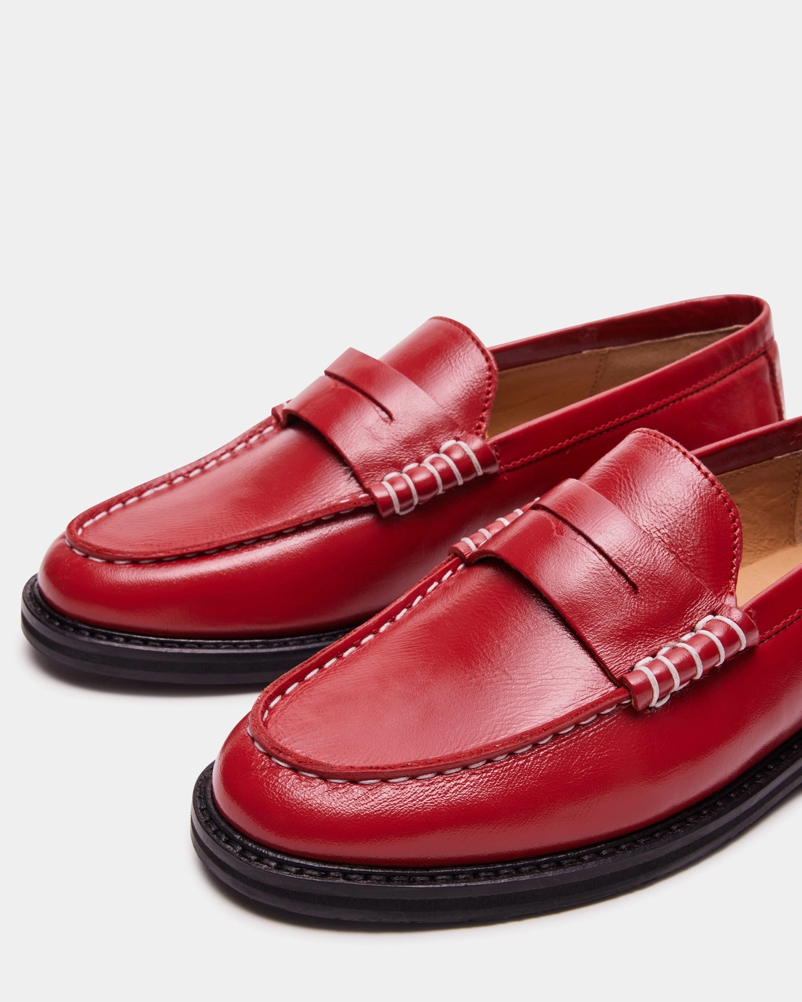 MADISON RED LEATHER