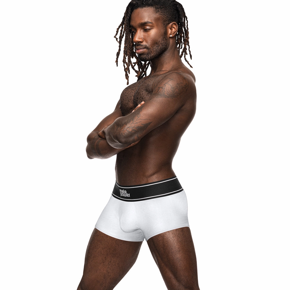 Male Power Modal Rib Pouch Shorts