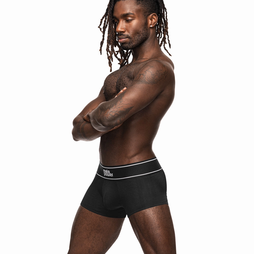 Male Power Modal Rib Pouch Shorts