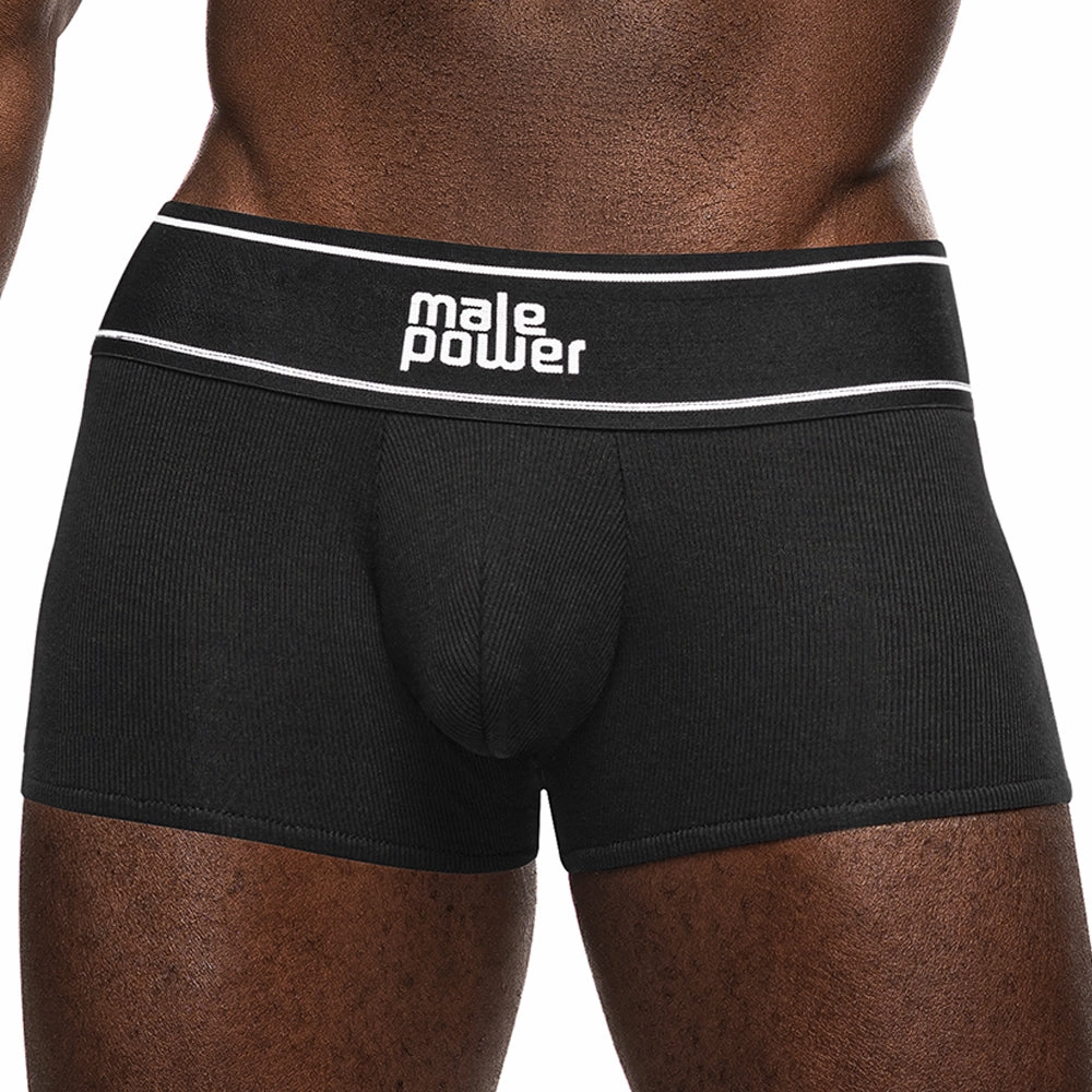 Male Power Modal Rib Pouch Shorts