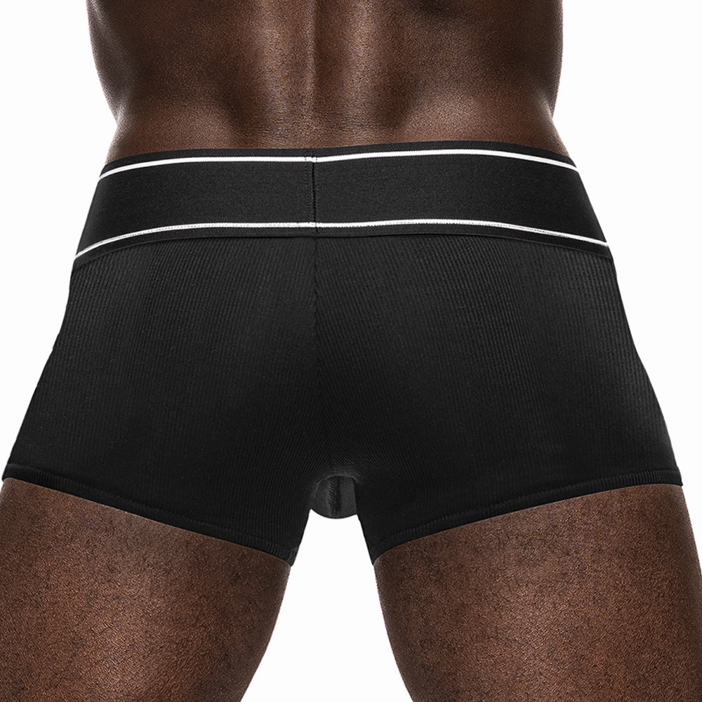 Male Power Modal Rib Pouch Shorts