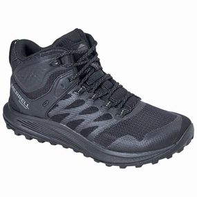 Merrell J005049 Nova 3 Mid TacticalWaterproofDuty Boots for Men - Black/Charcoal - 9.5M
