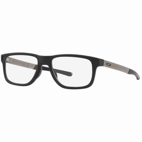 Oakley Men's Eyeglasses - Black Plastic Rectangular Frame Demo Lens | OAKLEY 0OX8123 4