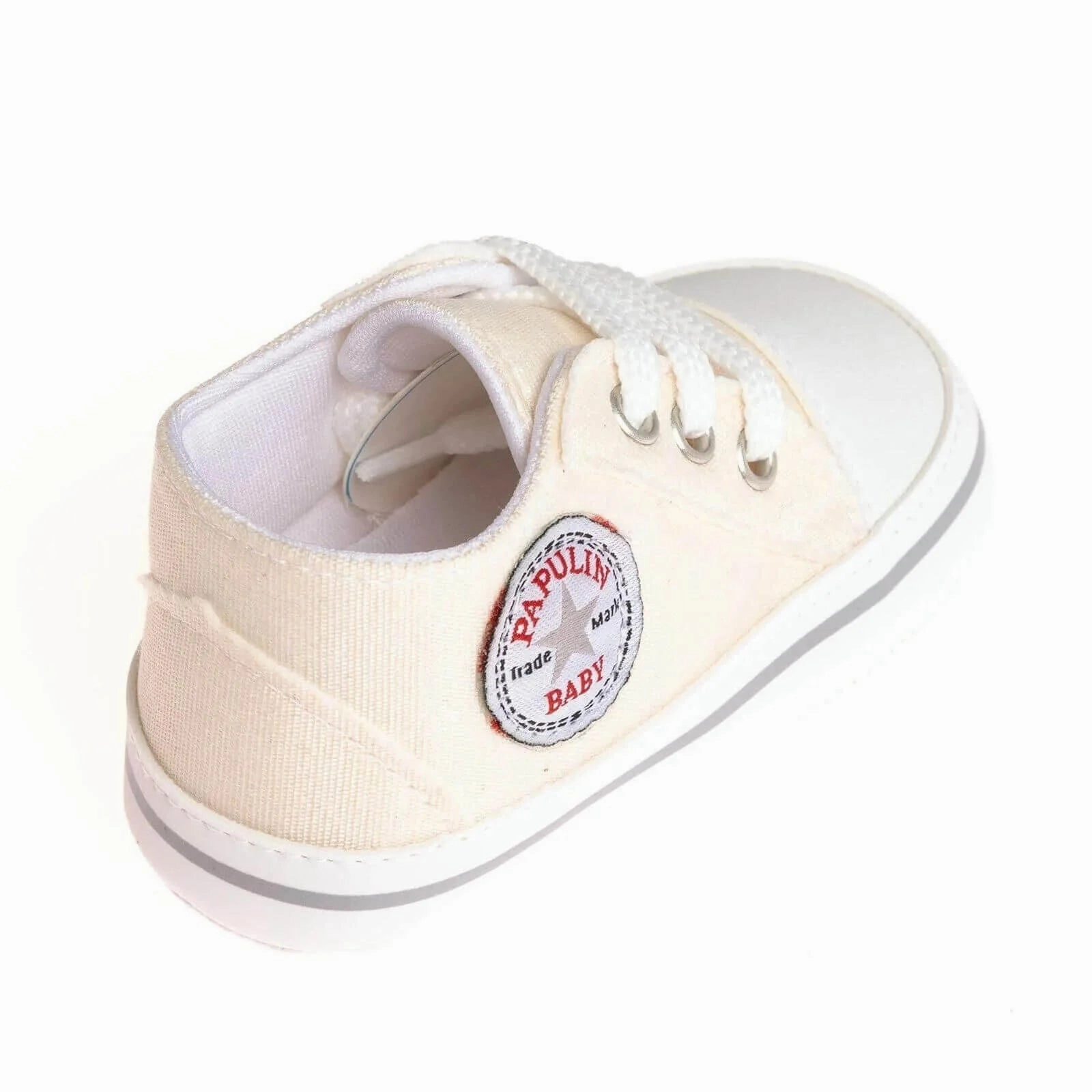 Papulin Unisex Booties - White