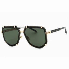 Philipp Plein Men's Sunglasses - Polished Rose Gold W/Shiny Black Parts | SPP132 301Y