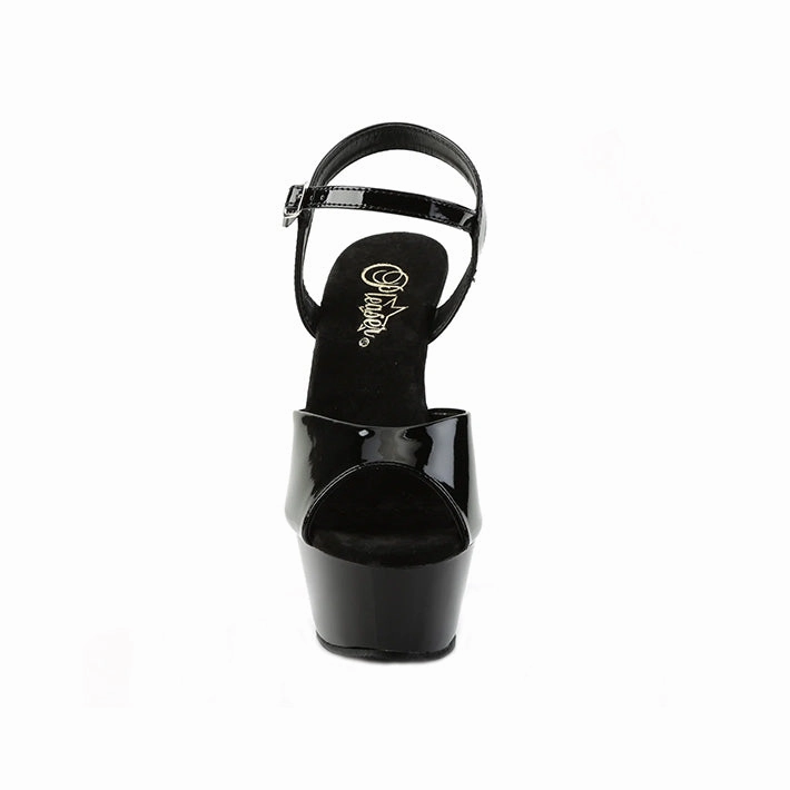 Pleaser Kiss-209 Peep Toe Heels