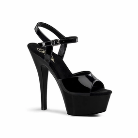 Pleaser Kiss-209 Peep Toe Heels