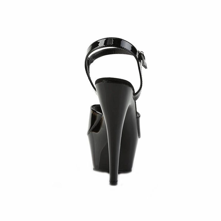 Pleaser Kiss-209 Peep Toe Heels