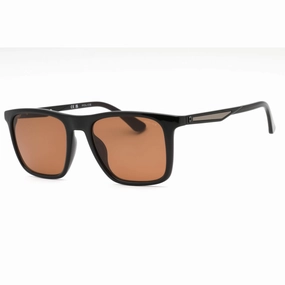 Police Men's Sunglasses - Shiny Transparent Grey Plastic Square Frame | SPLF17 0705