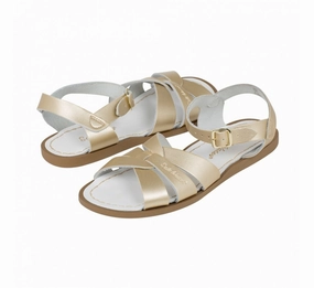 Salt Water Toddler Sandals - Gold