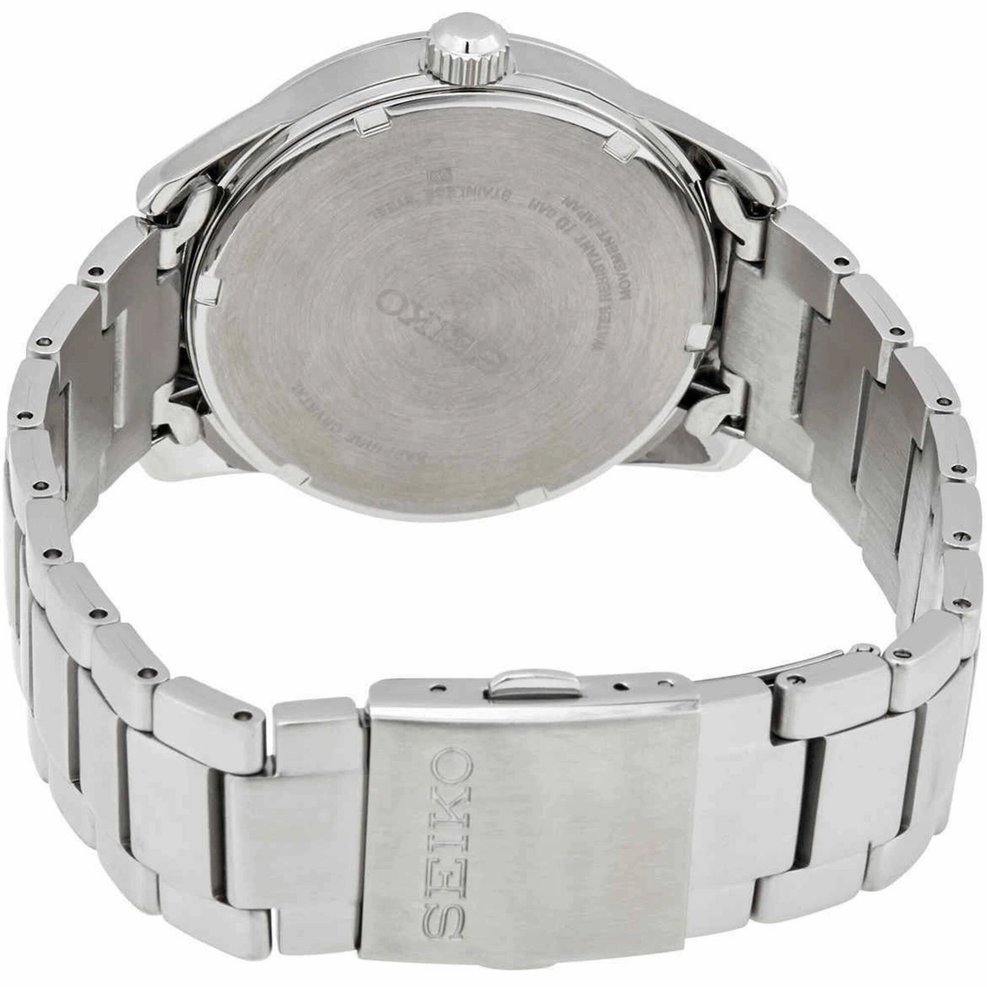 Seiko Men's Watch - Conceptual Solar Black Dial Stainless Steel Bracelet | SNE527
