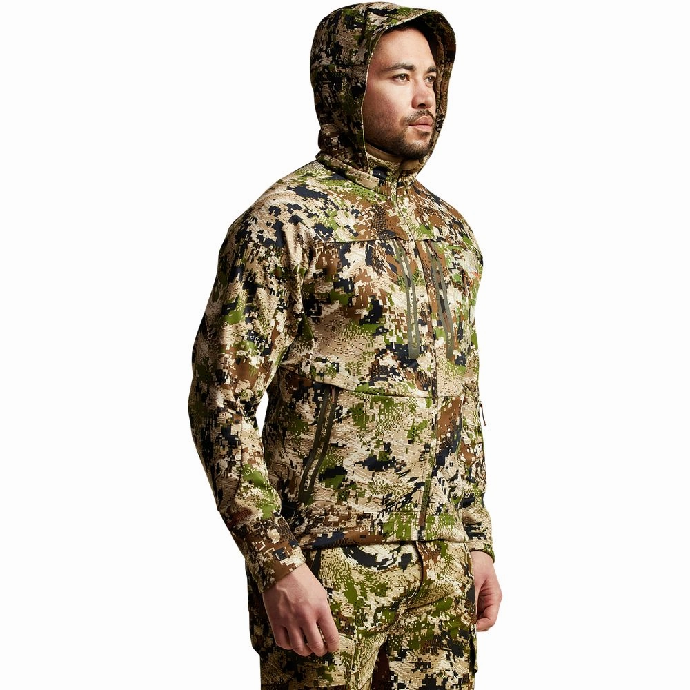 SITKA 600037SAM GORE OPTIFADE Concealment Subalpine Jetstream Jacket for Men, M, Gore Optifade Subalpine