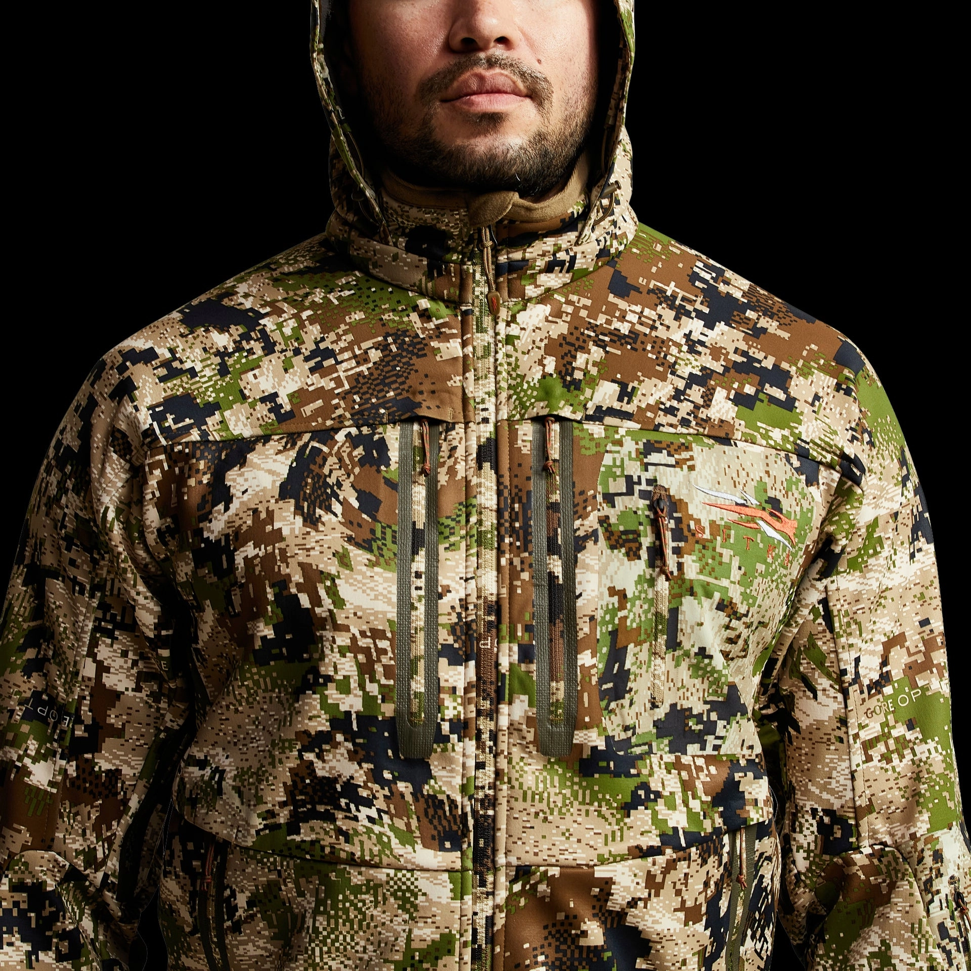 SITKA 600037SAM GORE OPTIFADE Concealment Subalpine Jetstream Jacket for Men, M, Gore Optifade Subalpine