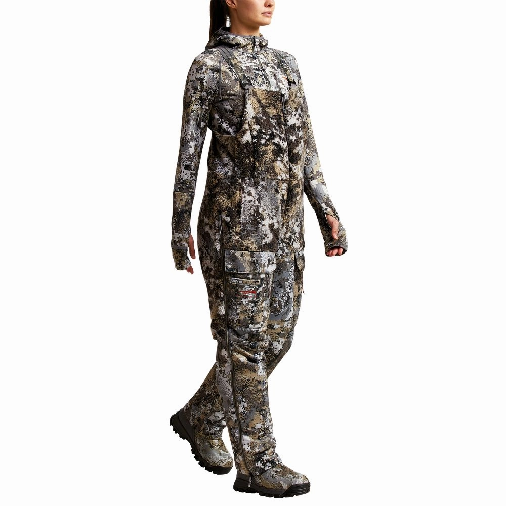 SITKA GORE OPTIFADE Concealment Elevated II Fanatic Bibs for Ladies - Gore Optifade Elevated II - XL