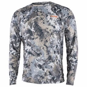 Sitka GORE OPTIFADE Concealment Elevated II Series CORE Lightweight Crew Long-Sleeve Top for Men - M