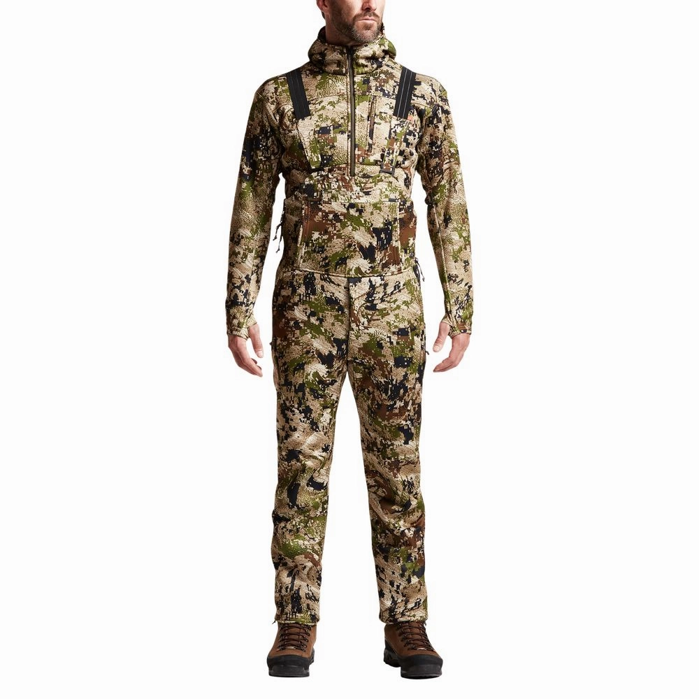 Sitka GORE OPTIFADE Subalpine Concealment Series Traverse Bibs for Men - XL