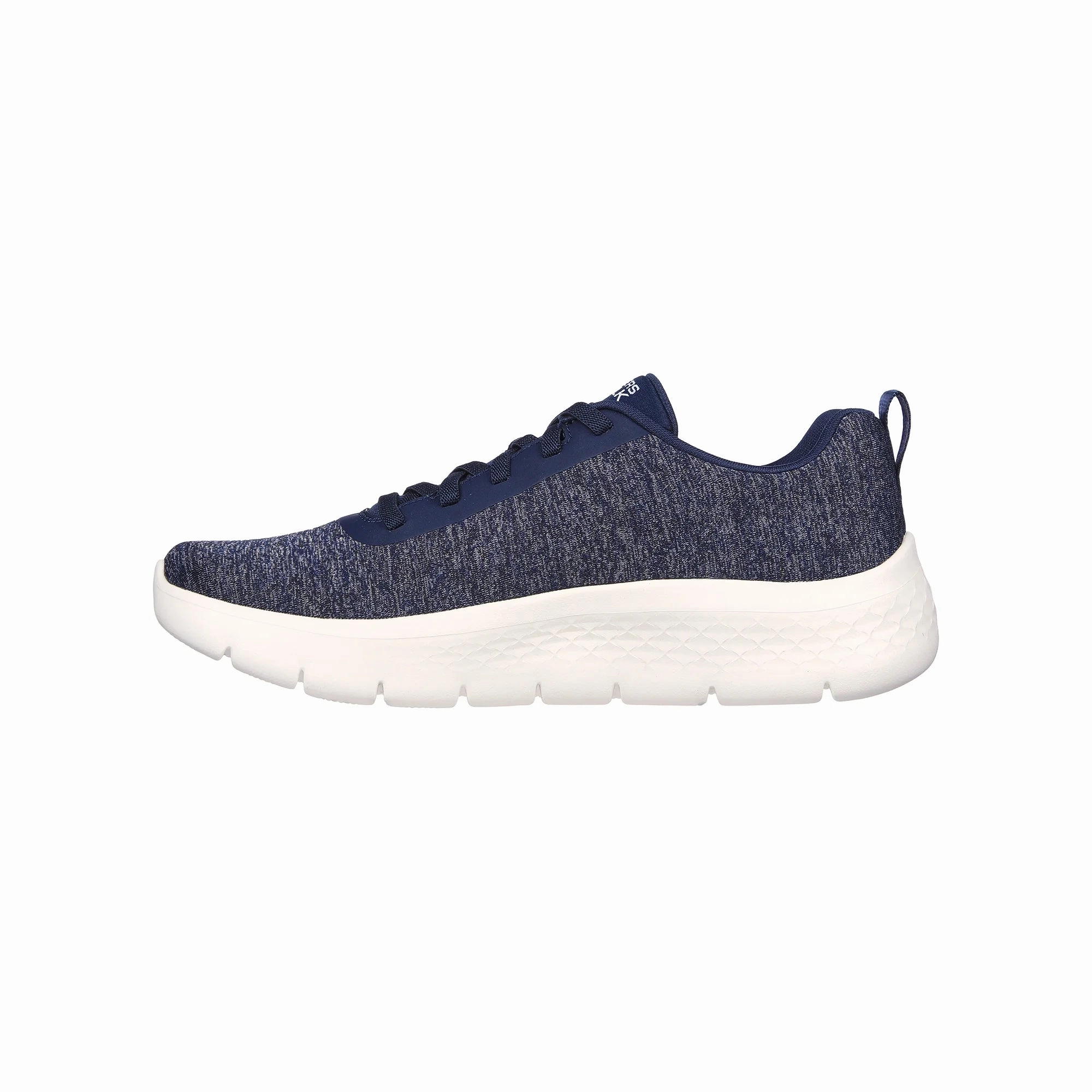 Skechers 13681482 Women's GO WALK Flex Dazzling Smile Slip On Sneaker, 7.5 Navy