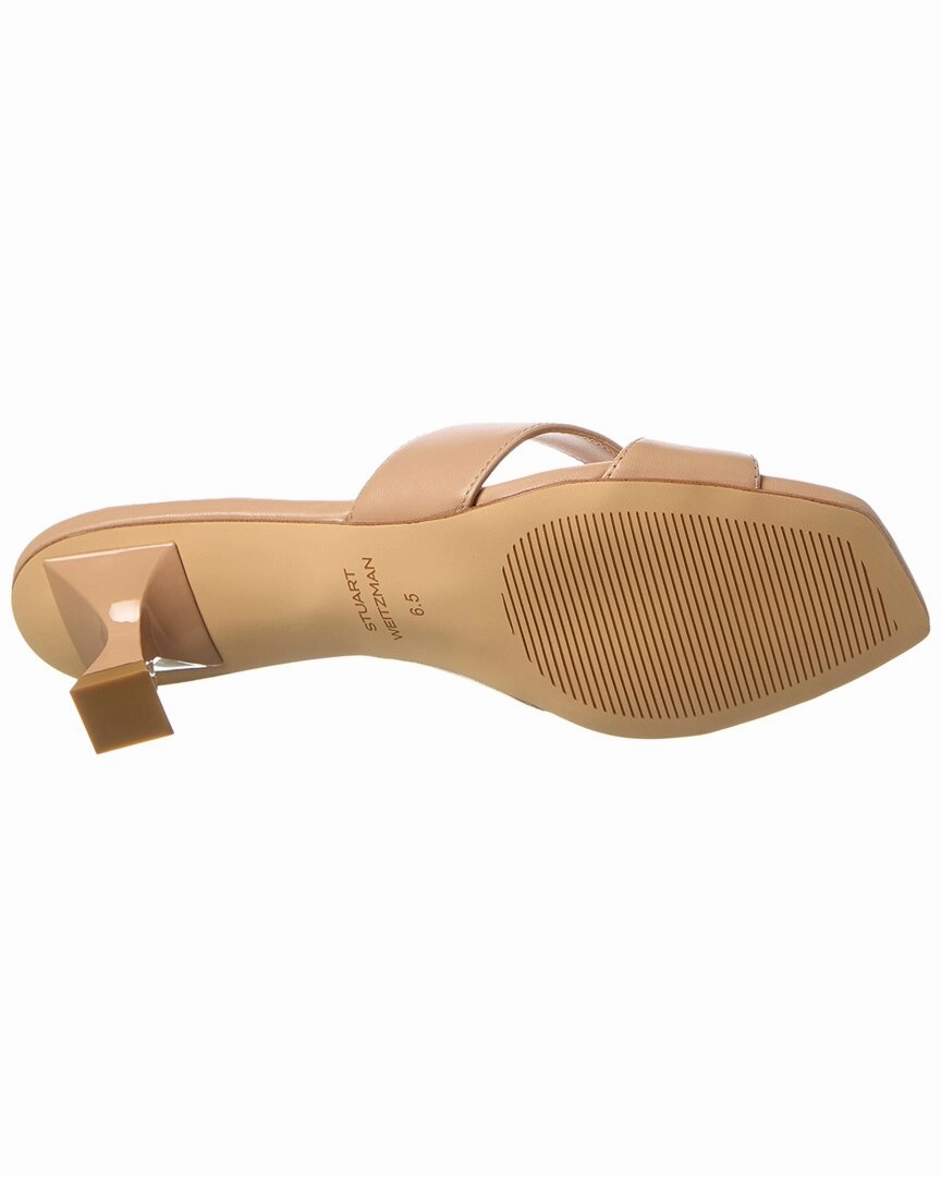 Stuart Weitzman Miami 50 Leather Sandal