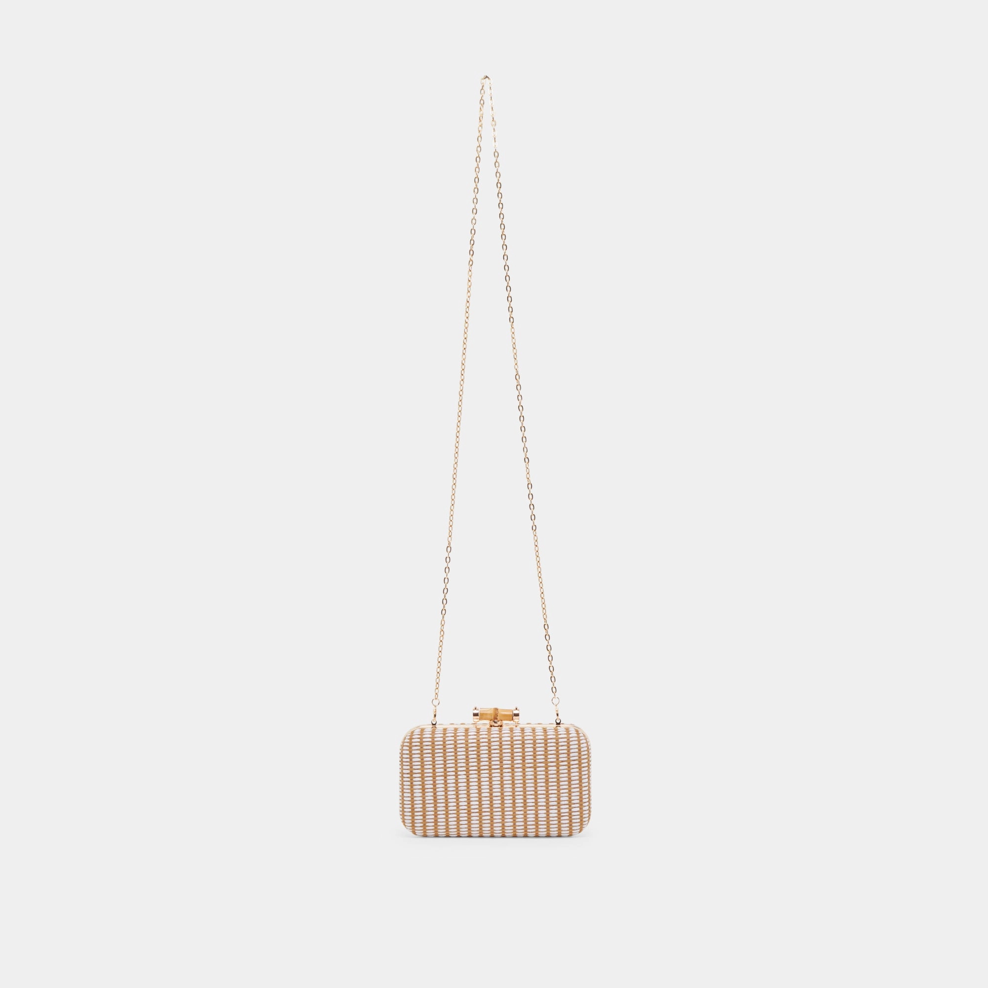 SYMI CLUTCH NATURAL RAFFIA