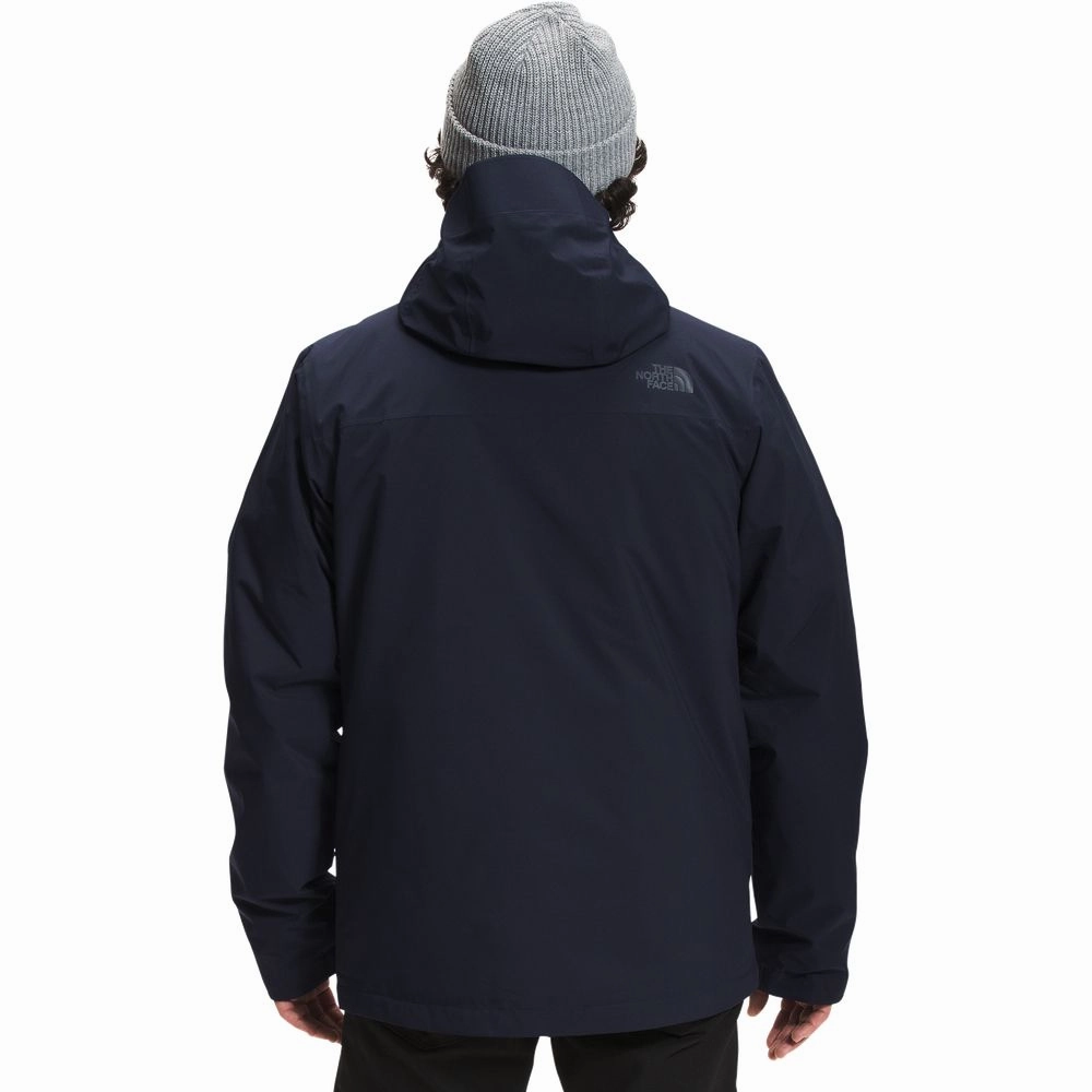 The North Face Carto Triclimate Hooded Jacket for Men - Aviator Navy/Aviator Navy - XL
