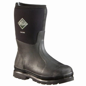 The Original Muck Boot CHM000A-013 Men's Chore Classic Mid Work Boot, Black 13