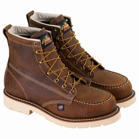 Thorogood 804-4375 Men's Trail Crazyhorse Safety Toe MAXWear Work Boots, Size: 11M, Crazyhorse