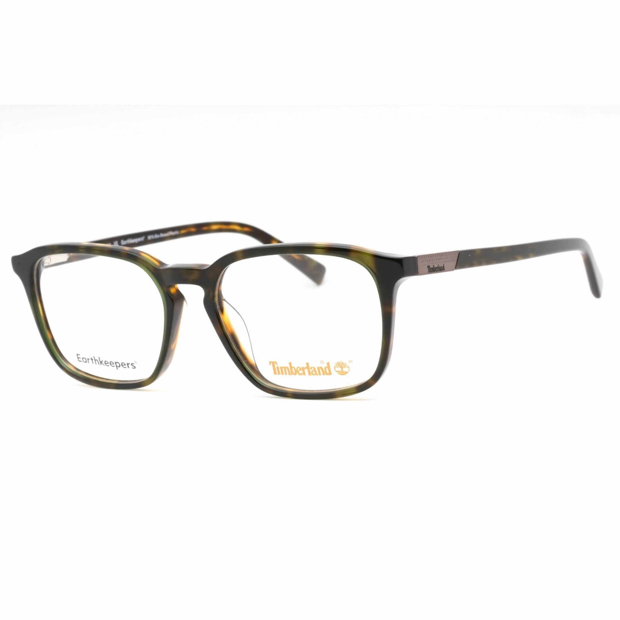 Timberland Men's Eyeglasses - Dark Green/Other Plastic Square Frame | TB1776-H 098
