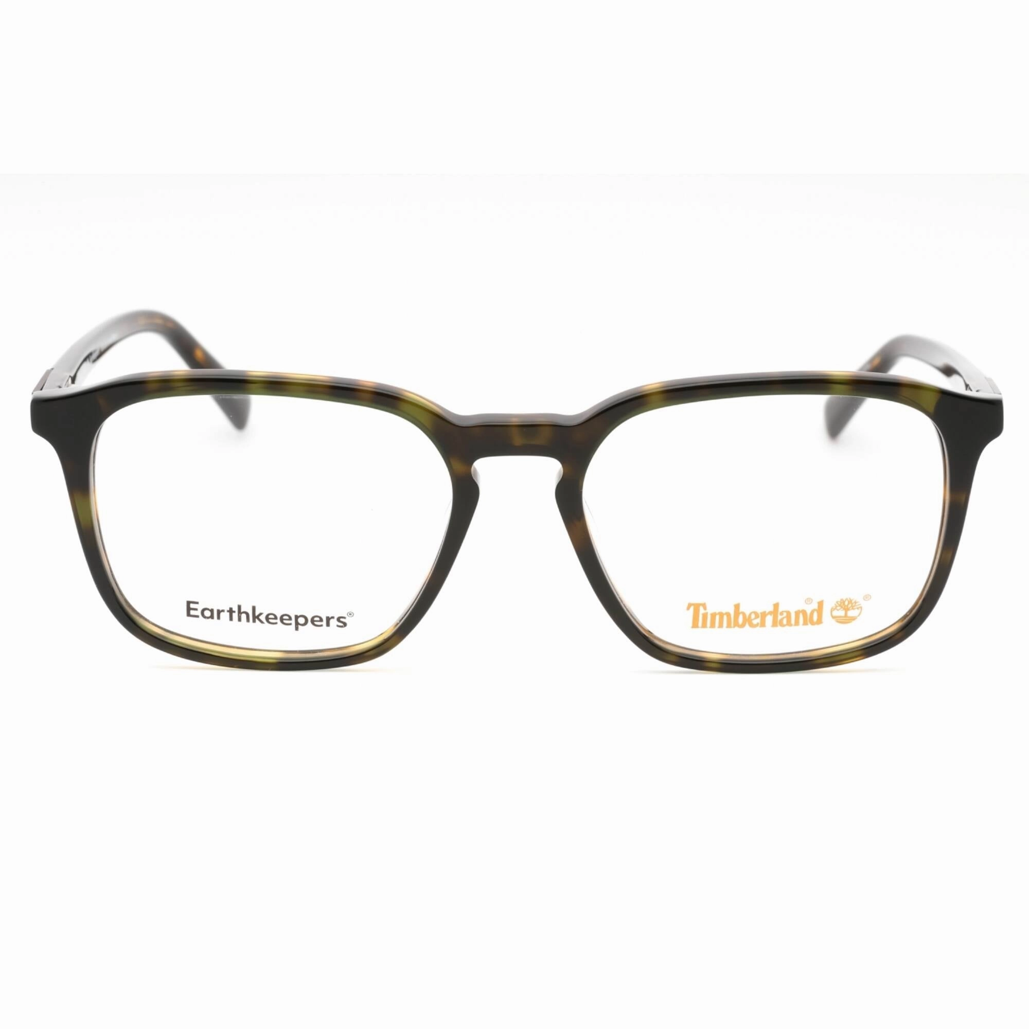 Timberland Men's Eyeglasses - Dark Green/Other Plastic Square Frame | TB1776-H 098