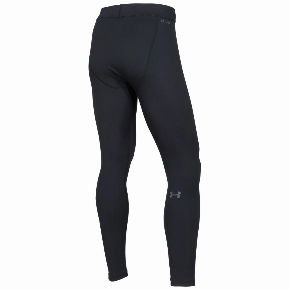 Under Armour ColdGear Base 3.0 Series Packaged Leggings for Men - Black/Pitch Gray - 2XL