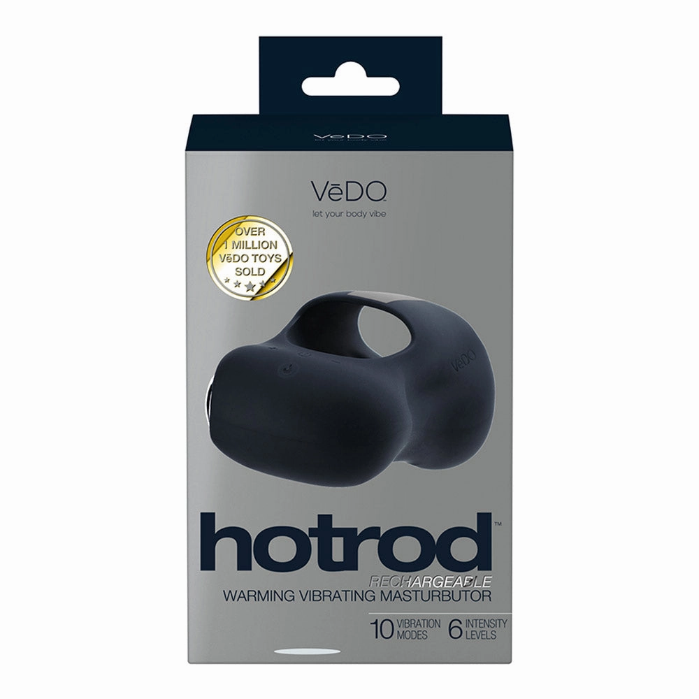 Vedo Hotrod - Rechargeable Warming Vibrating Masturbator