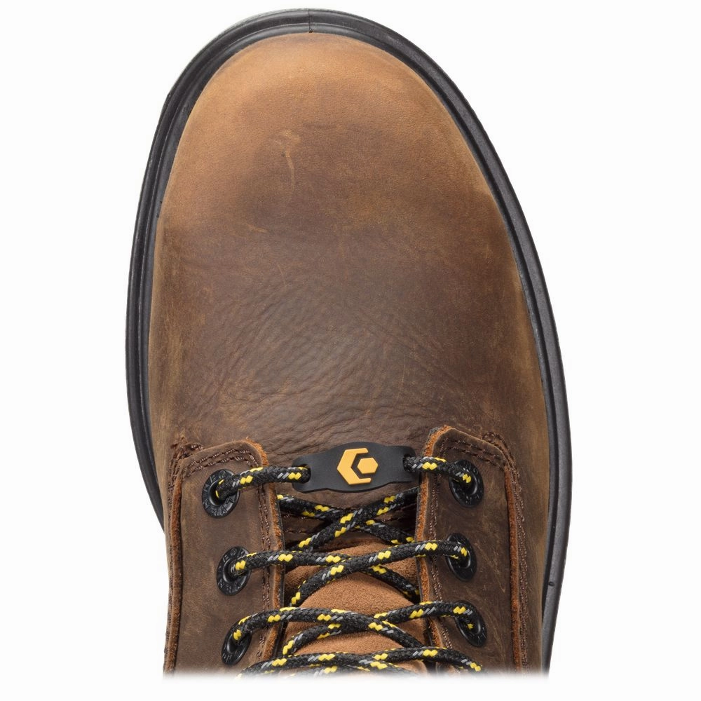 Wolverine W10788  I-90 EPX CarbonMAX Waterproof Safety Toe Work Boots for Men - Brown - 10.5M