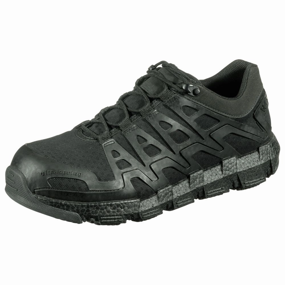 Wolverine W211017 Rev Vent UltraSpring DuraShocks CarbonMAX Shoes for Men, Size: 9M, Black