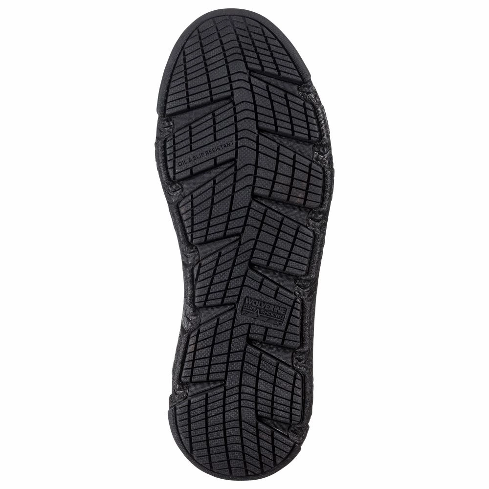 Wolverine W211017 Rev Vent UltraSpring DuraShocks CarbonMAX Shoes for Men, Size: 9M, Black
