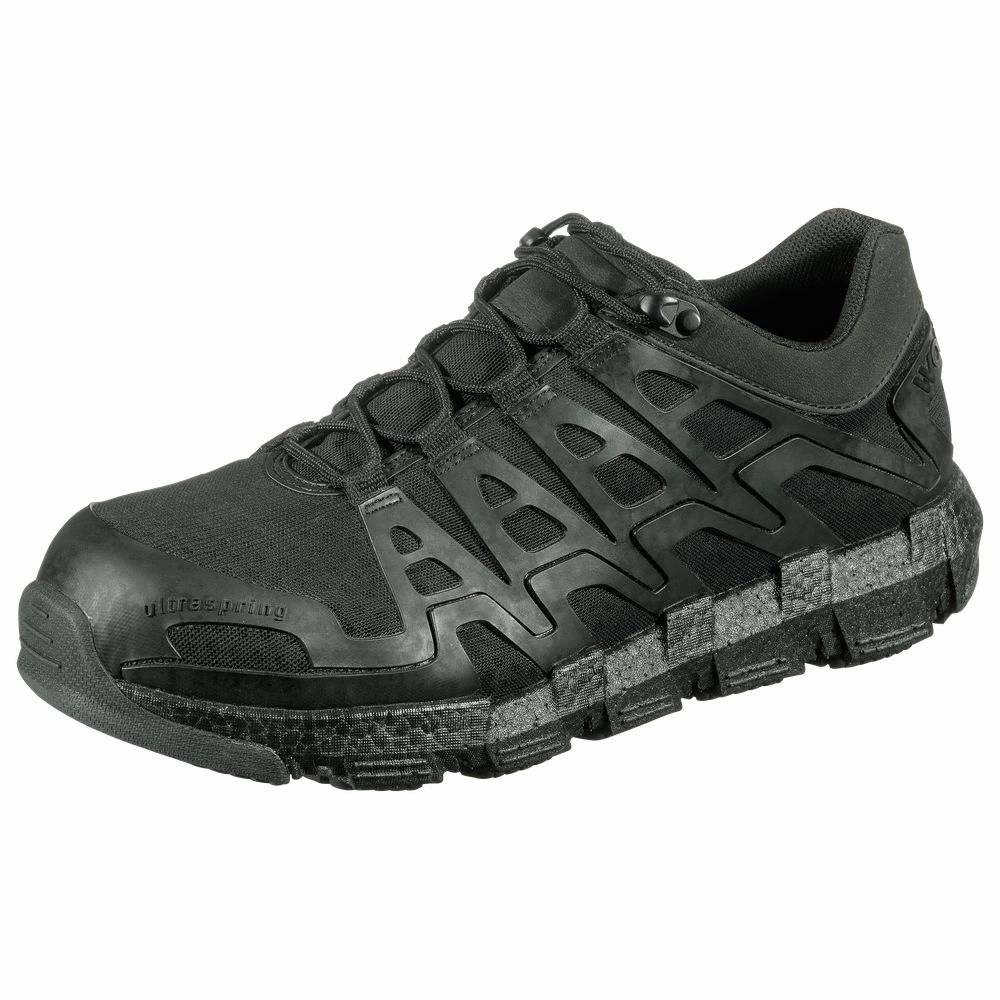 Wolverine W211017 Rev Vent UltraSpring DuraShocks CarbonMAX Shoes for Men, Size: 9M, Black