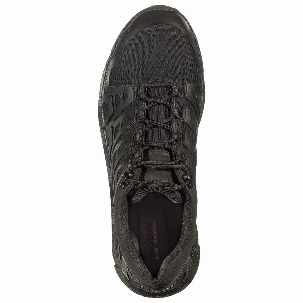 Wolverine W211017 Rev Vent UltraSpring DuraShocks CarbonMAX Shoes for Men, Size: 9M, Black