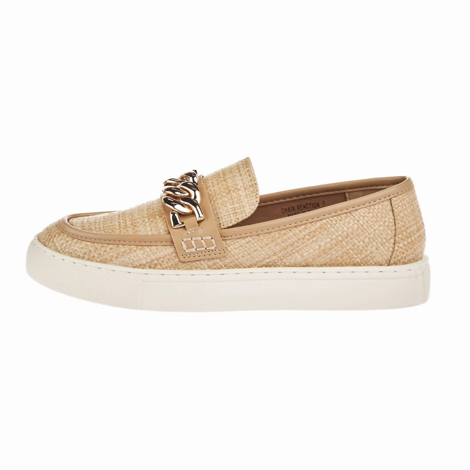 Women's Chain Reaction Flats In Raffia