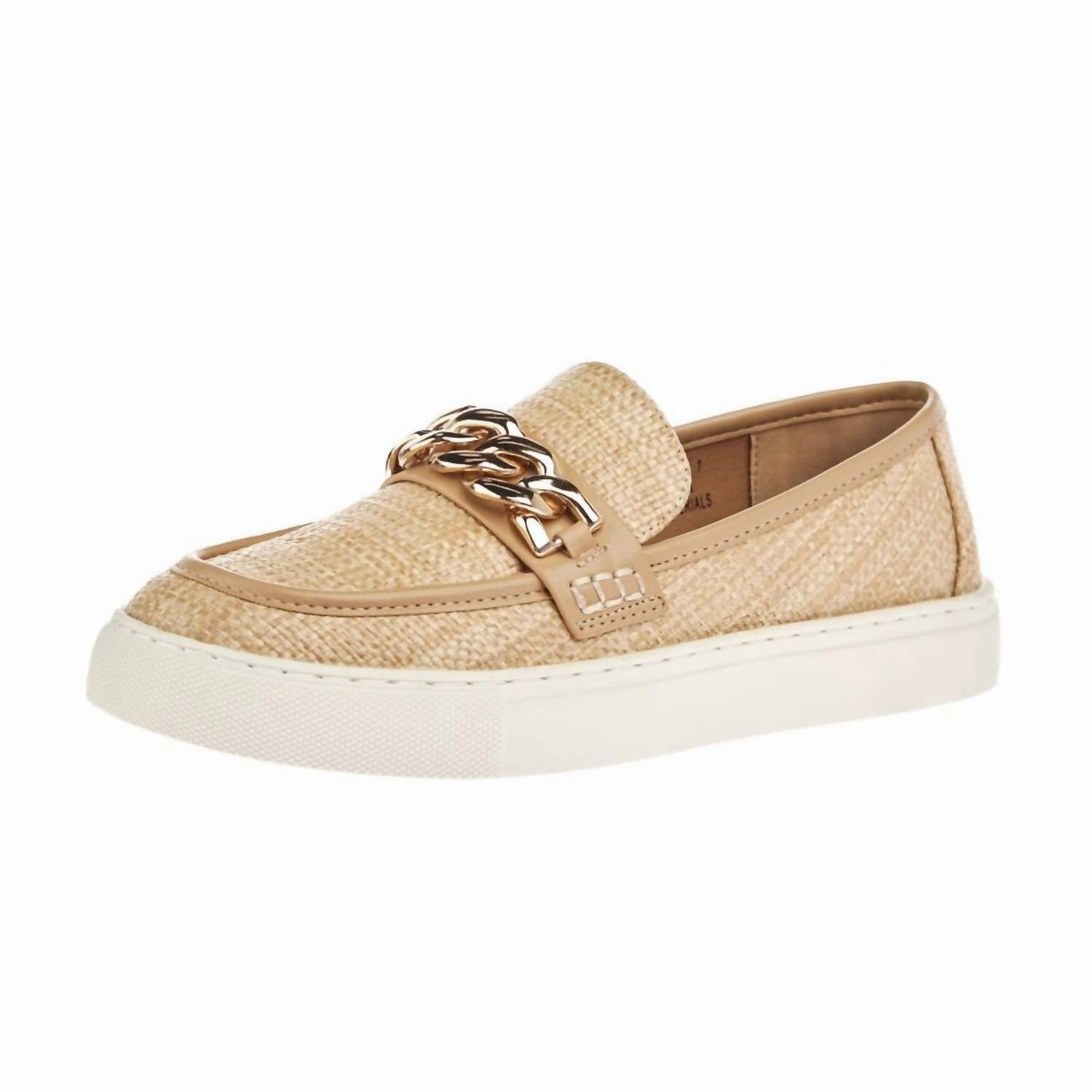 Women's Chain Reaction Flats In Raffia