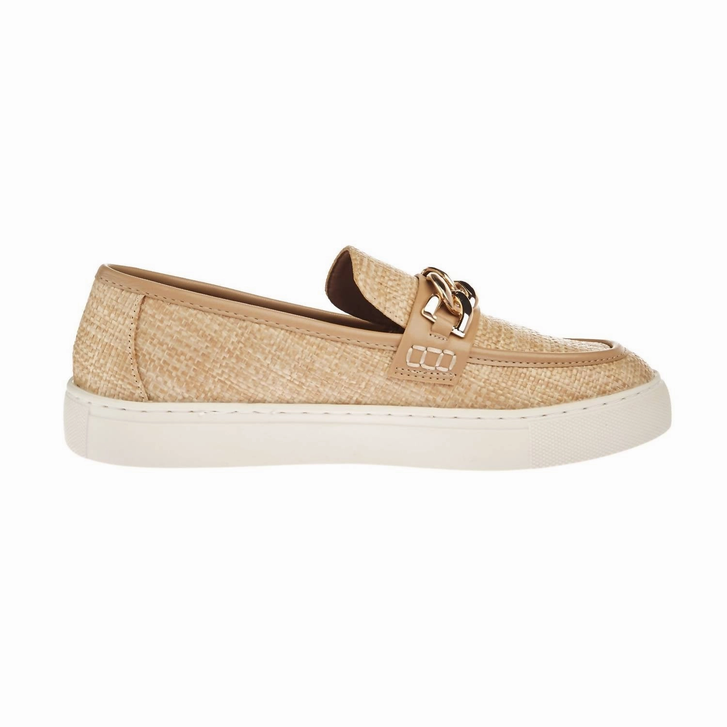 Women's Chain Reaction Flats In Raffia