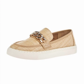 Women's Chain Reaction Flats In Raffia